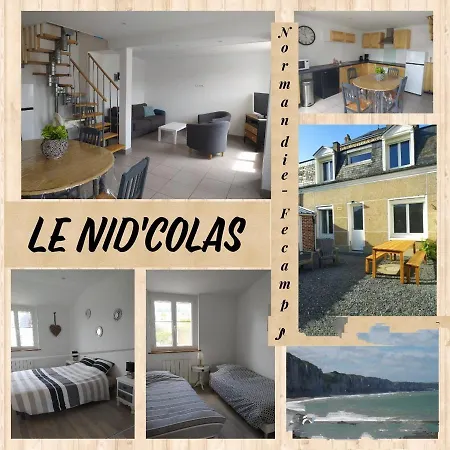 Holiday home Le Nid Colas Cour Au Sud Velos A Dispo Fecamp