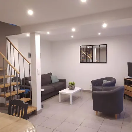 Casa de Férias Le Nid Colas Cour Au Sud Velos A Dispo Fécamp