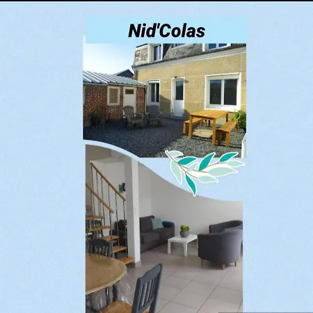 펜션 Le Nid Colas Cour Au Sud Velos A Dispo 페캉